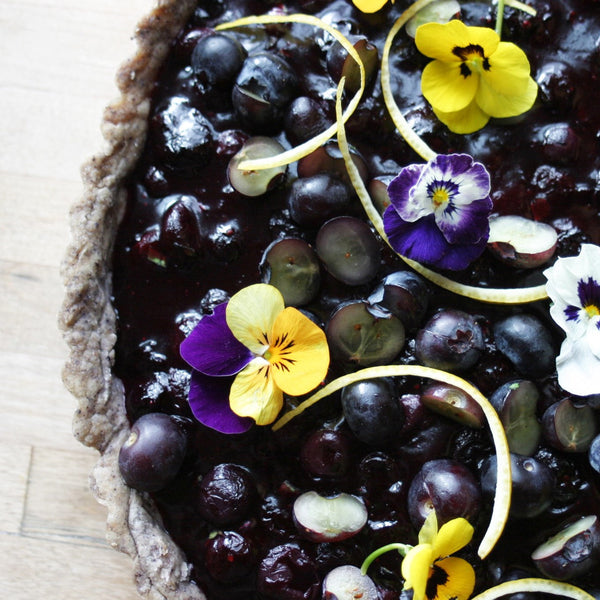 Blueberry-Basil Pie