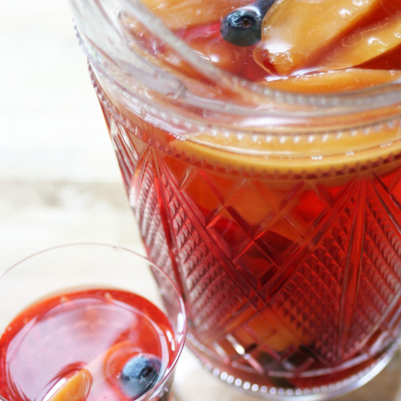 Blueberry Rosé Sangria