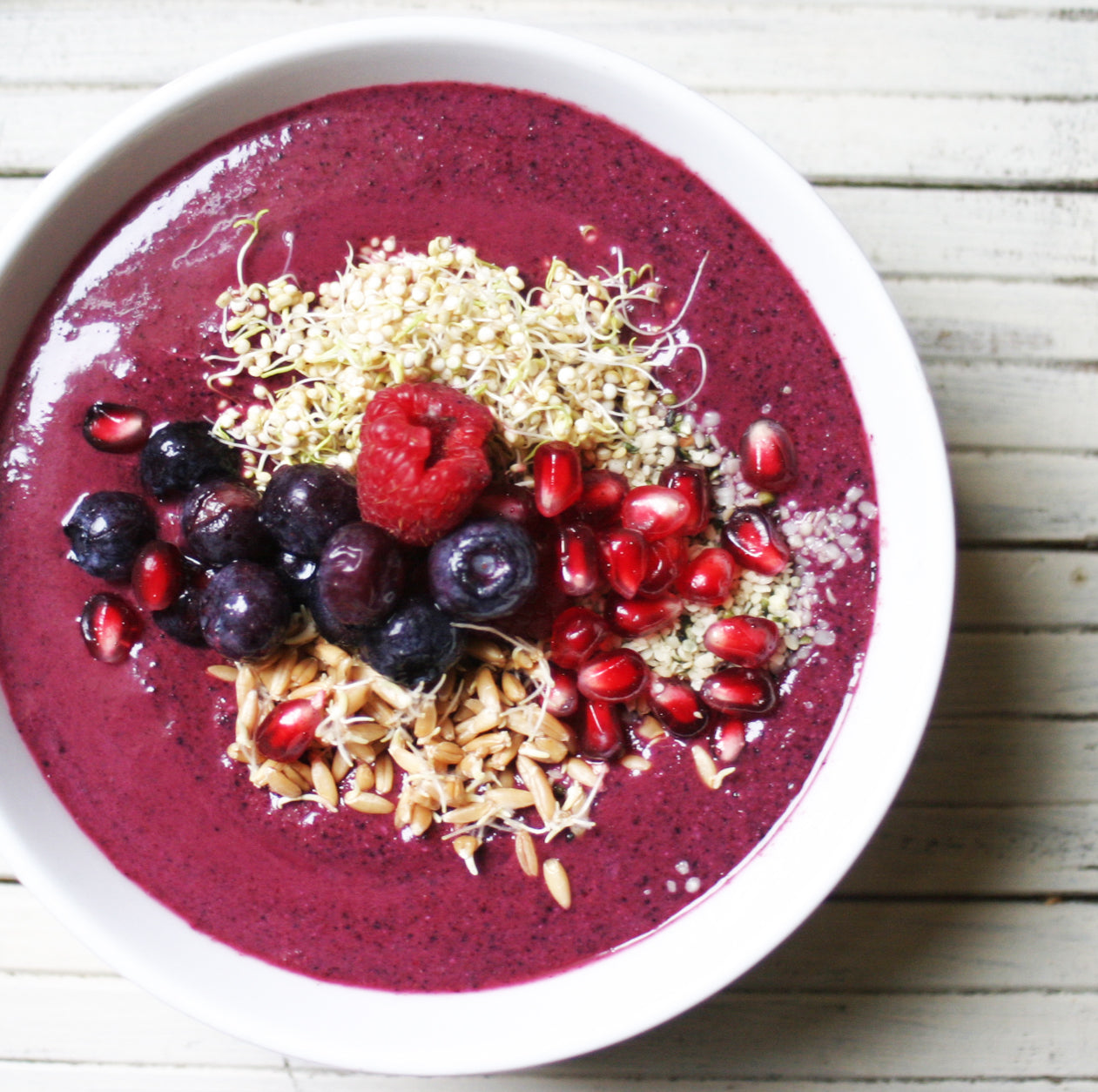 Northwest Berry Smoothie Bowl